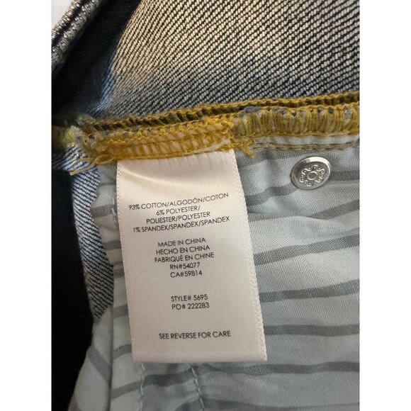 Cabi Jeans Womens Patchwork Slim Boyfriend Jeans Size 4 - Picture 7 of 7